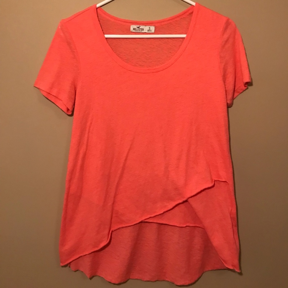 Pink Hollister Layered Top
